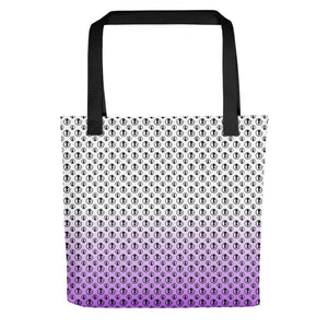 Tote Bag with Purple Gradient and Bibi Logos
