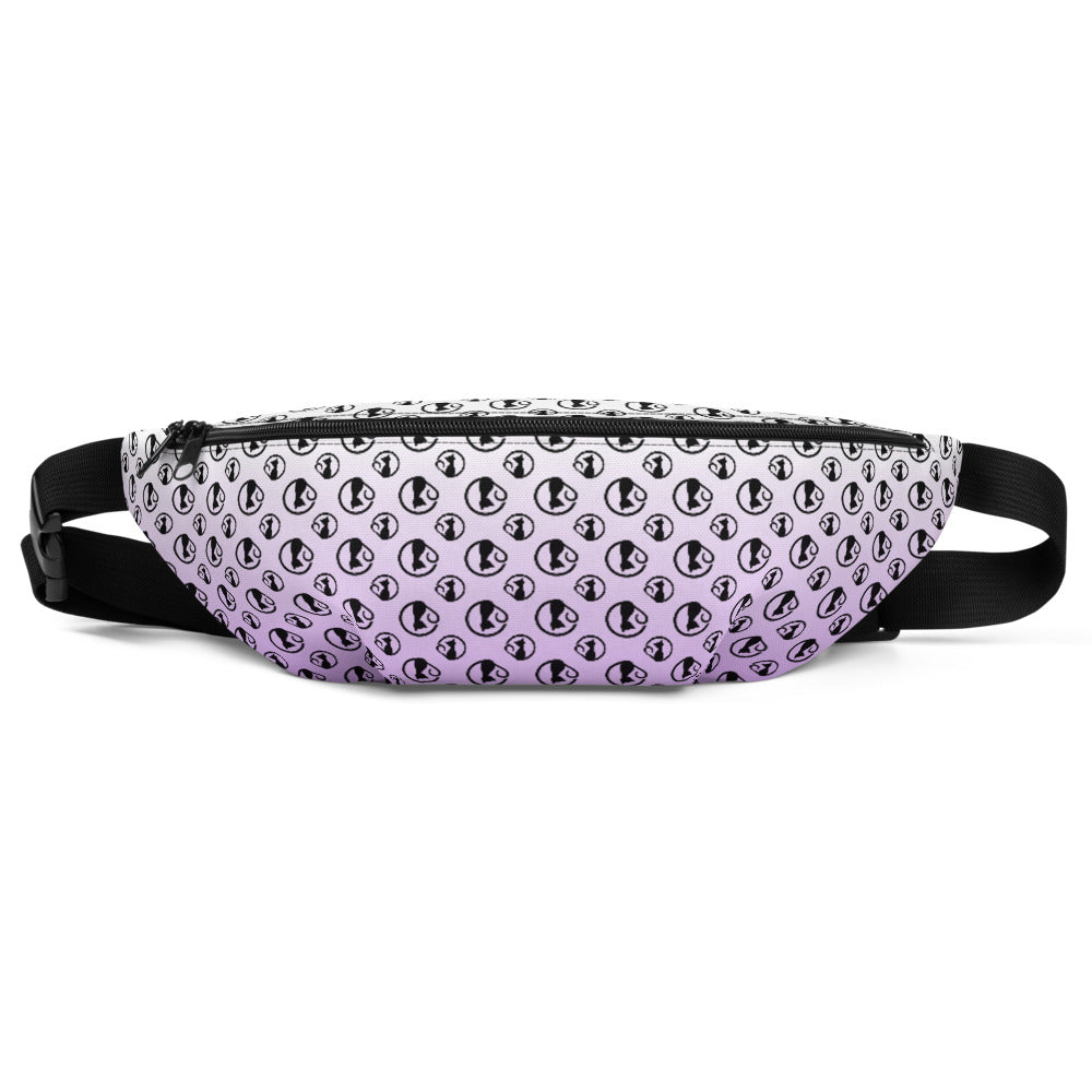 Fanny Pack with Violet Gradient and Bibi Logos